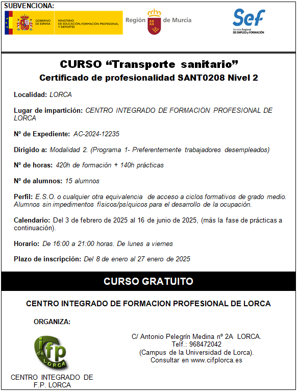 CARTEL TRANSPORTE